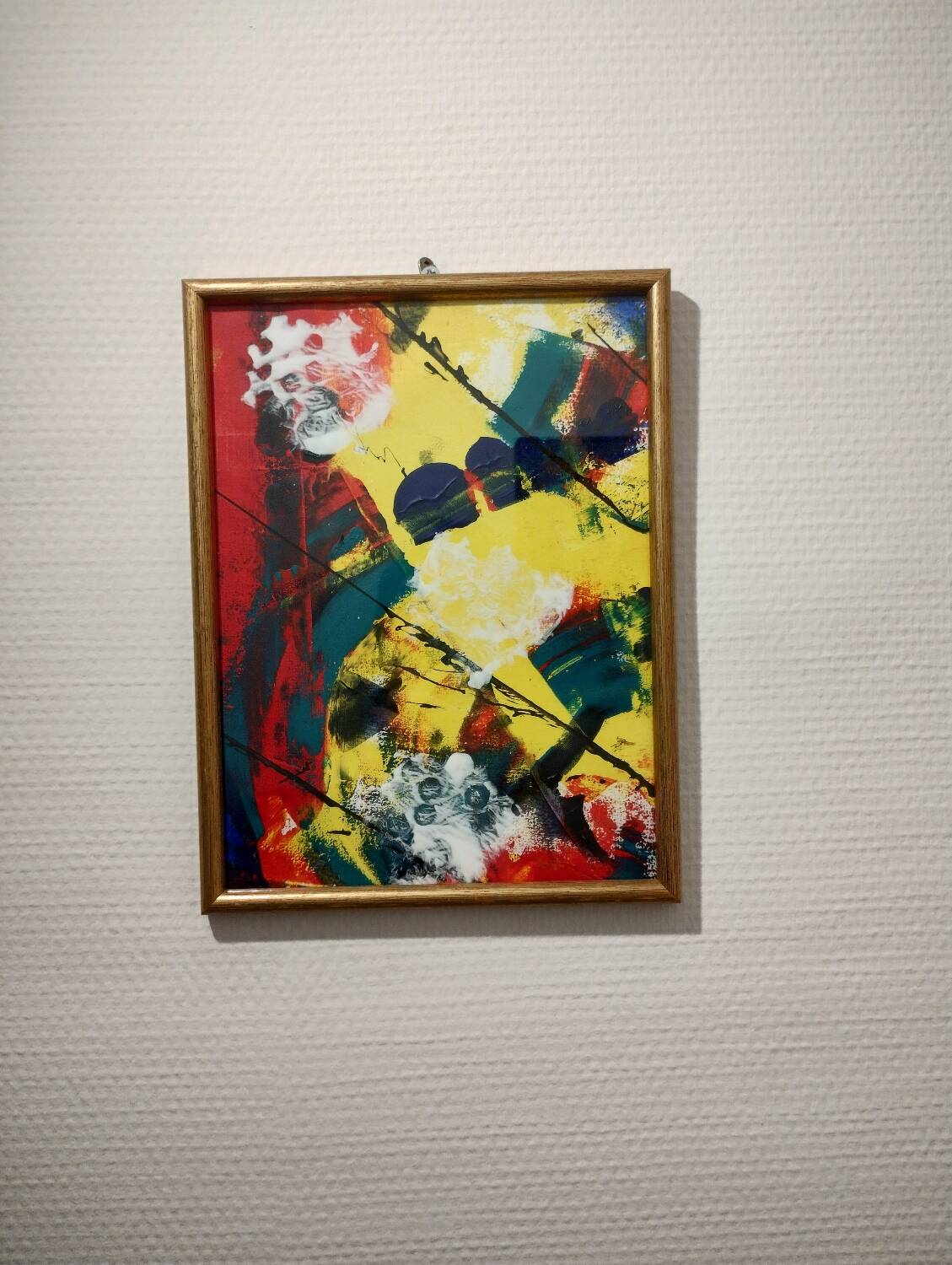 Contemporary abstract painting