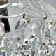 Mid Century Crystal & Brass Chandelier, Czechoslovakia