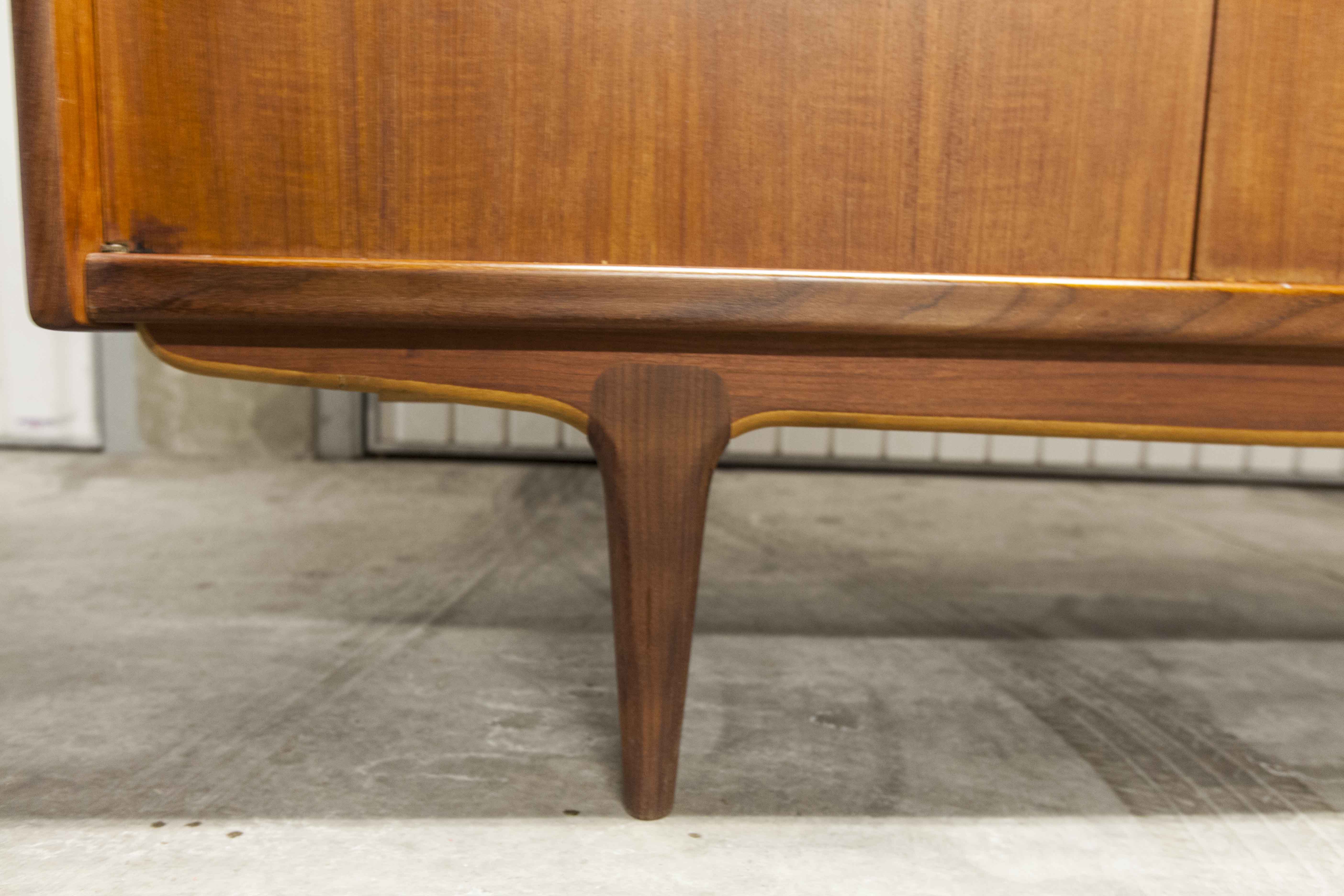 Scandinavian wardrobe 1960 Simat teak