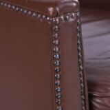 Vintage sheepskin armchair