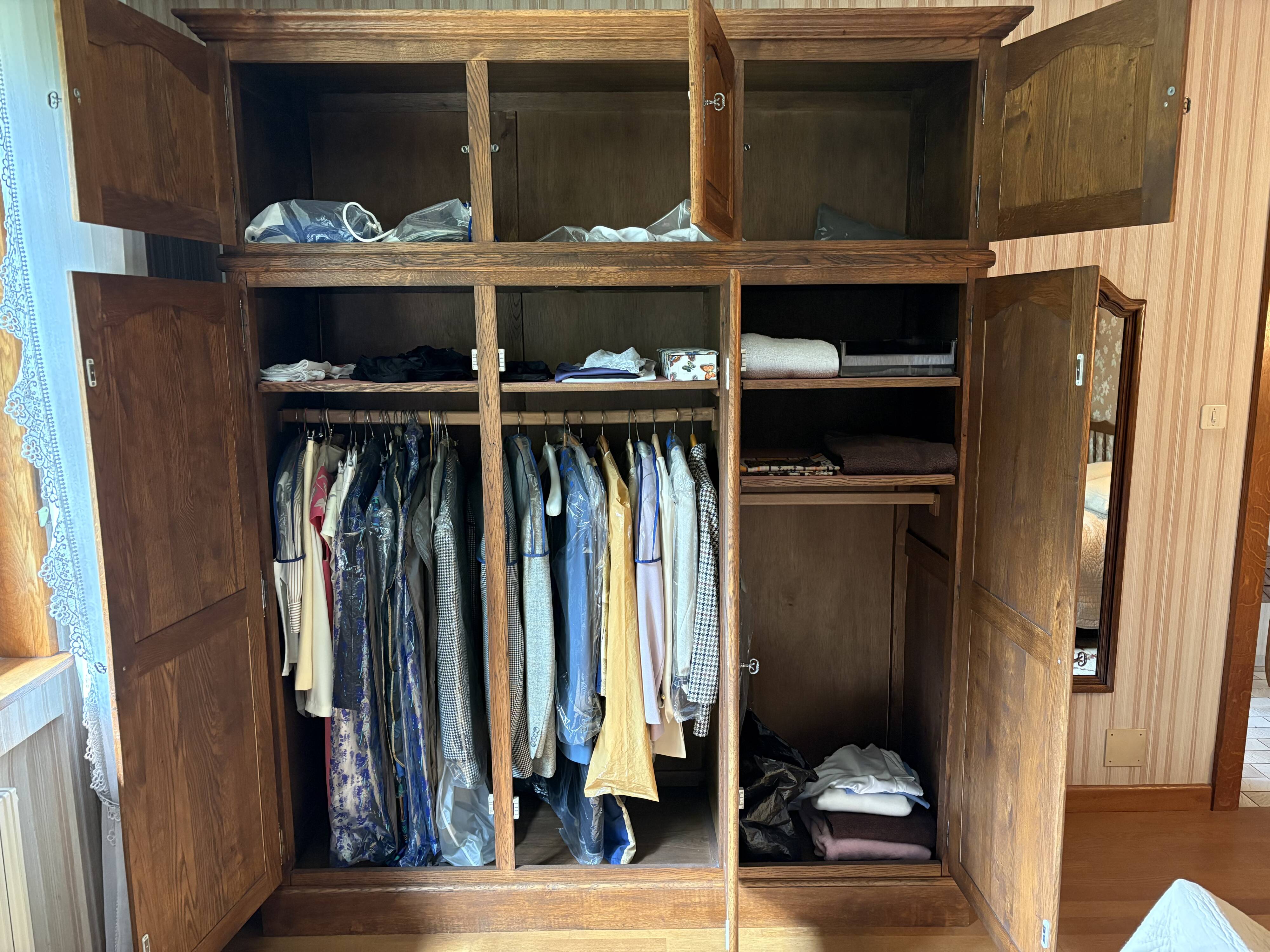 Louis XVI style wardrobe