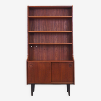 Teak bookcase, Danish design, 1970s, production: Denmark