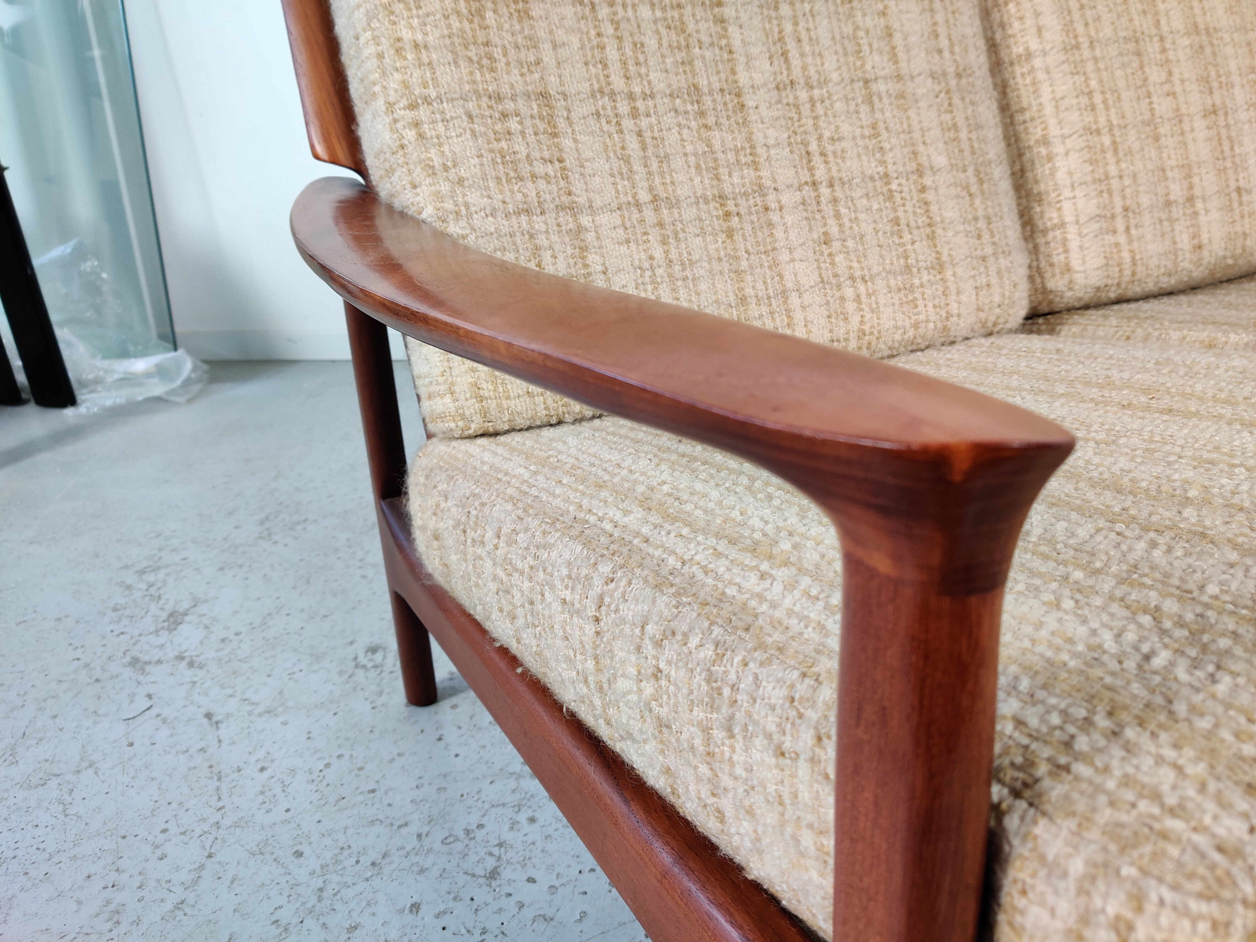 Scandinavian teak sofa, Denmark 60s