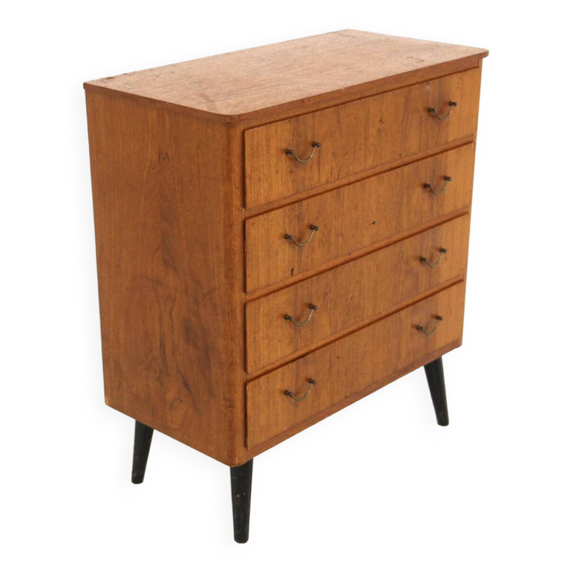 Scandinavian teak chest of drawers, Sweden, 1950