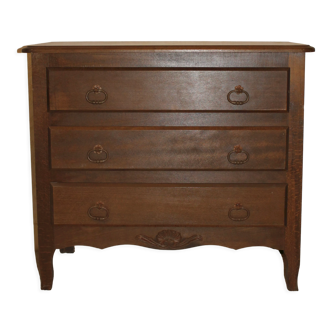 Wooden chest of drawers