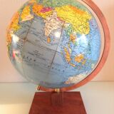 Globe in cardboard Girard and Barrere / vintage years 50-60