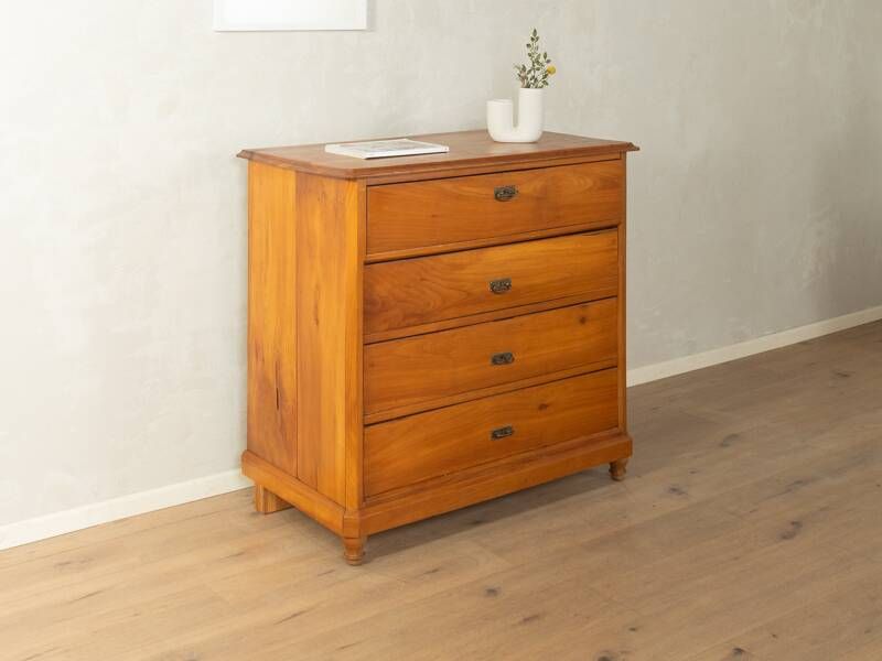 Commode Biedermeier en placage de cerisier, 19e siècle