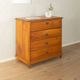 Commode Biedermeier en placage de cerisier, 19e siècle
