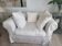 Ivory White Armchair