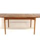 "Wallet" dining table in teak, Sweden, 1960