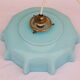 Suspension en opaline bleu ciel