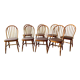 Ensemble de 8 chaises bistrot Baumann