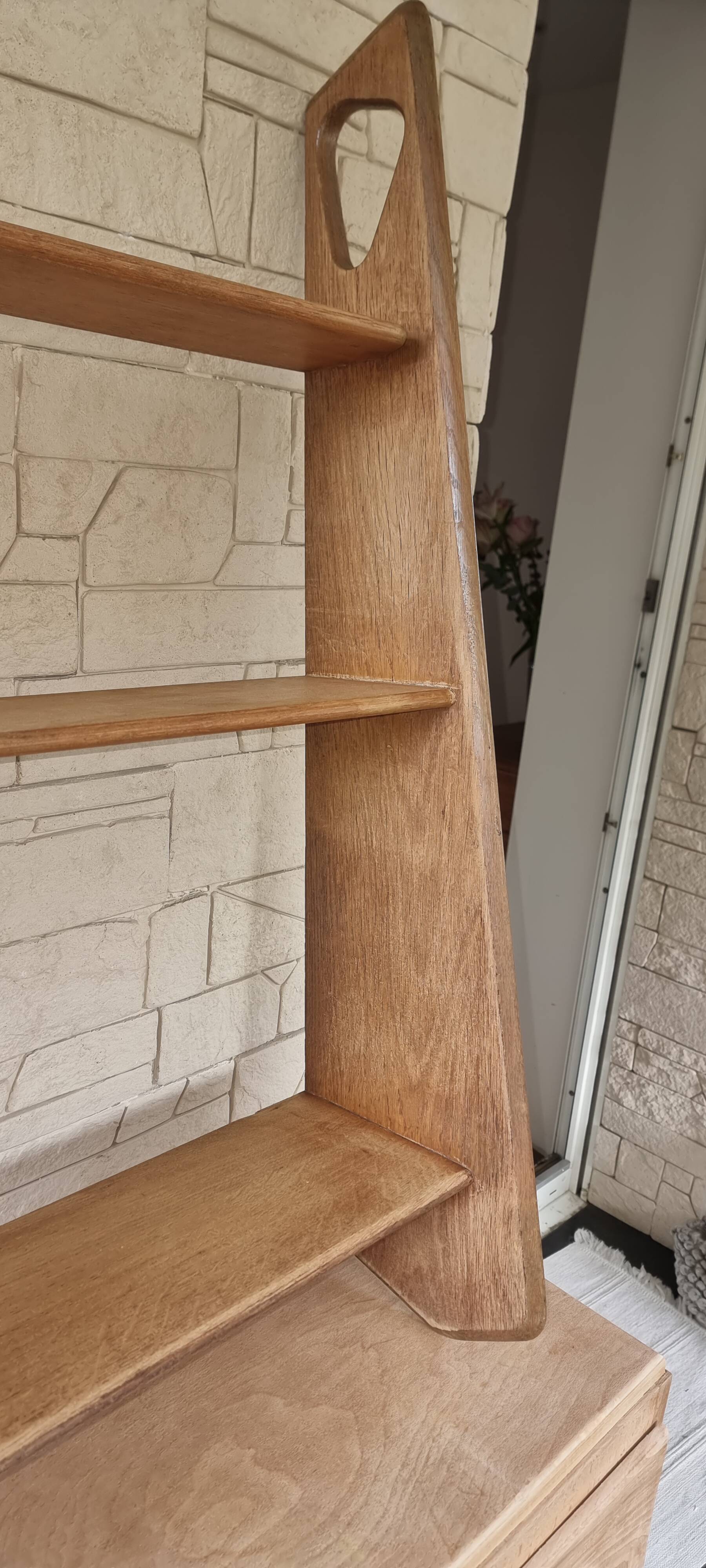 Pierre Cruège wall bookcase for Formes editions - France 1950