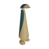 Lampe pingouin bleue et blanche