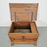 Antique Brutalist Chest in Oak, 1800