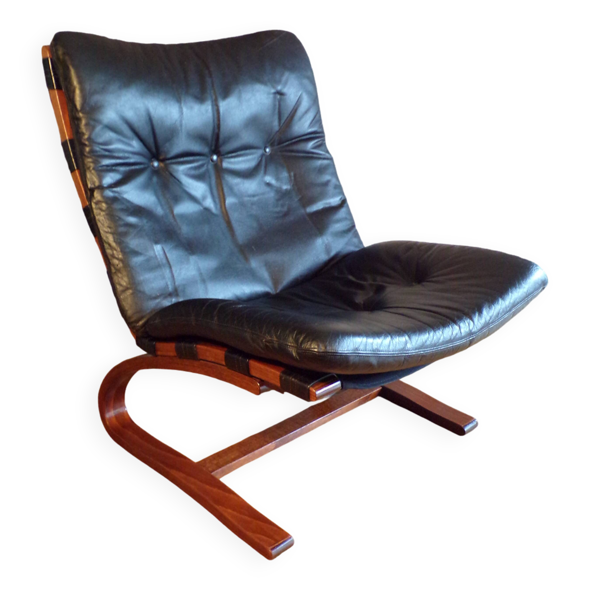 Kengu armchair by elsa & nordahl solheim for rybo rykken & co