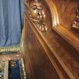 Louis XVI walnut bed