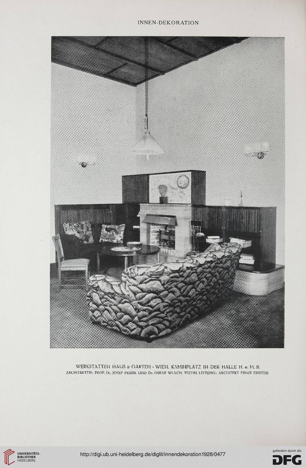 Modernist bar set and secretary cabinets by Josef Frank, 1928.