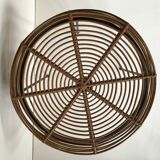 Rattan coffee table circa 1950