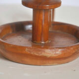 Wooden candle holder