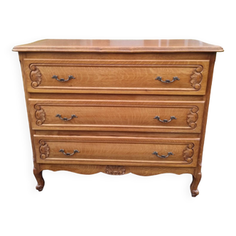 SOLID OAK WOOD CHEST