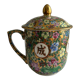 Porcelain covered cup