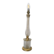Cut crystal lamp with a gilded bronze mount, early 20th century.