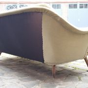 Set canapé / 1 fauteuil année 50 60 dans son jus