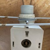 Vintage lotus sconce