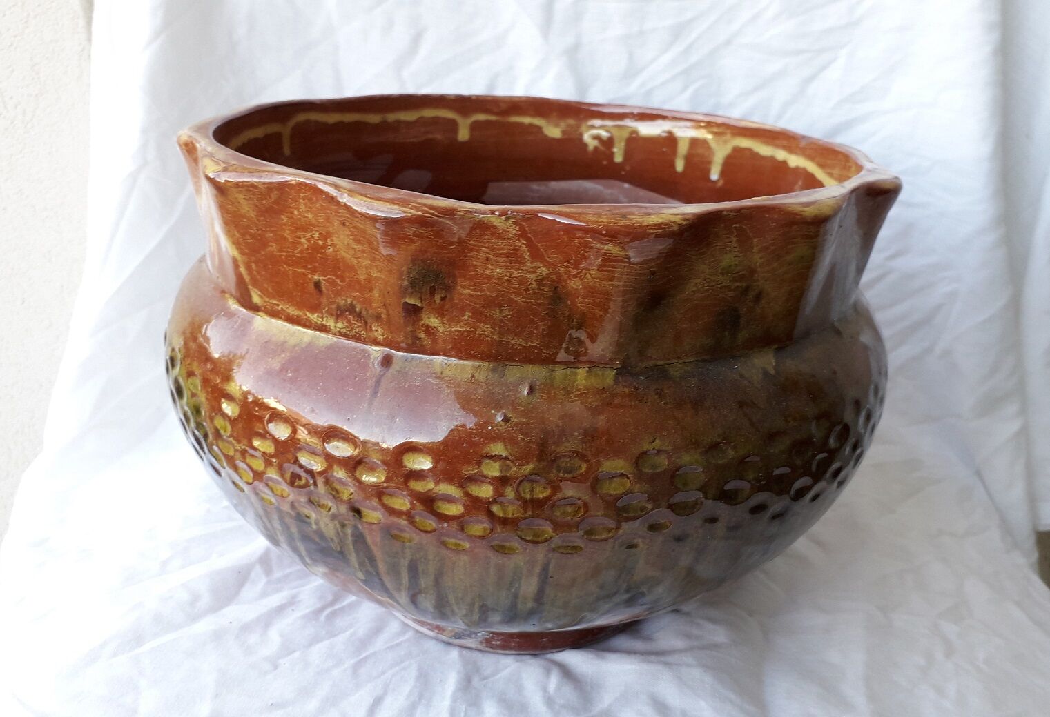 Terracotta pot cover