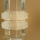 Lot 4 glasses with crystal foot Lalique Argos art deco 1930