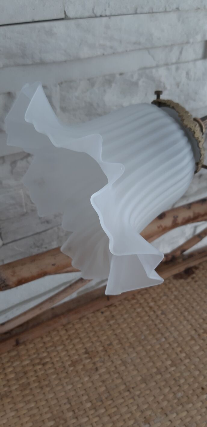 Bronze art deco sconce