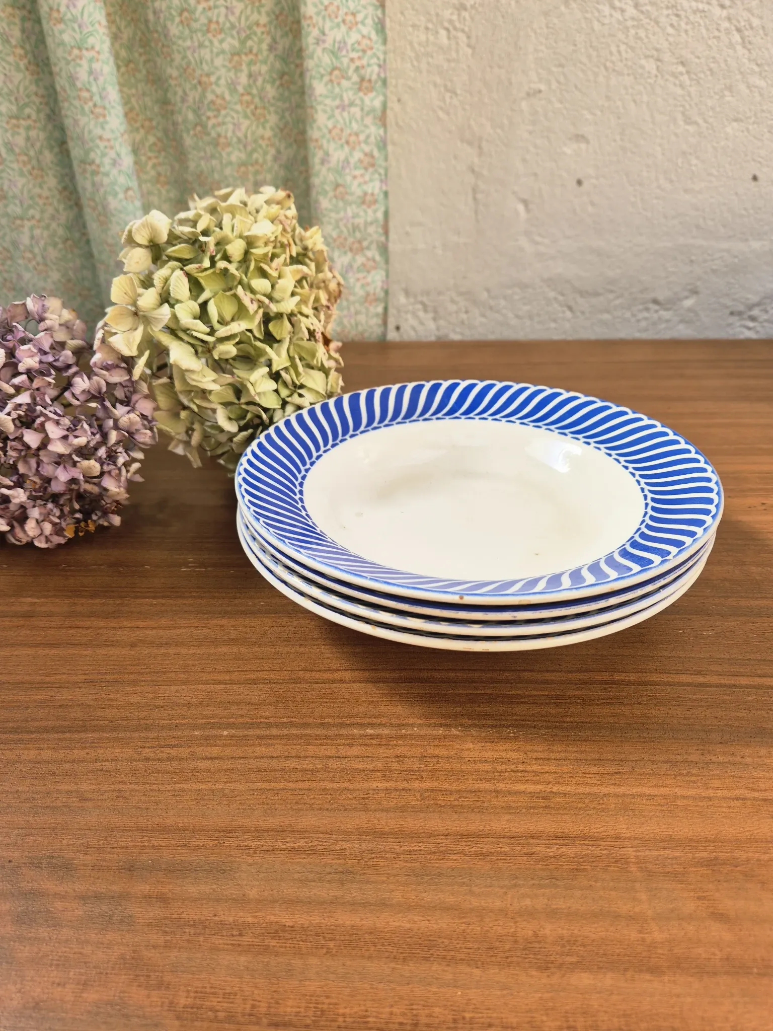 Vintage Digoin deep plates