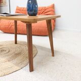 Table basse en chêne vintage