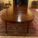 Extensible Louis XVI dining table in period Directoire mahogany.