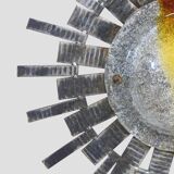 Wall light brutalist vintage sun