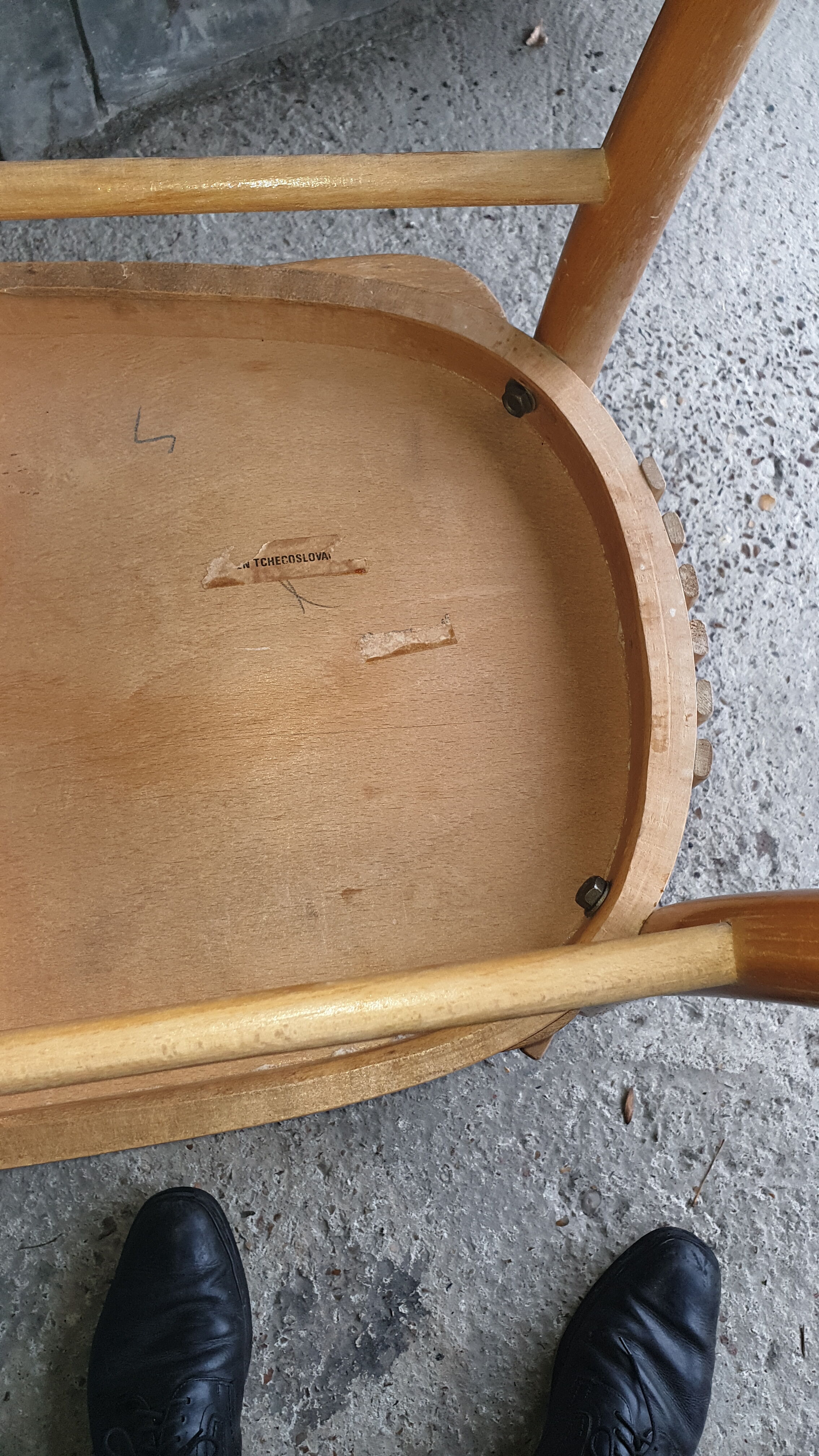 4 bistrot Thonet chairs 50/60