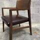 Pair of vintage Scandinavian style armchairs Natuzzi, Italy 1990s