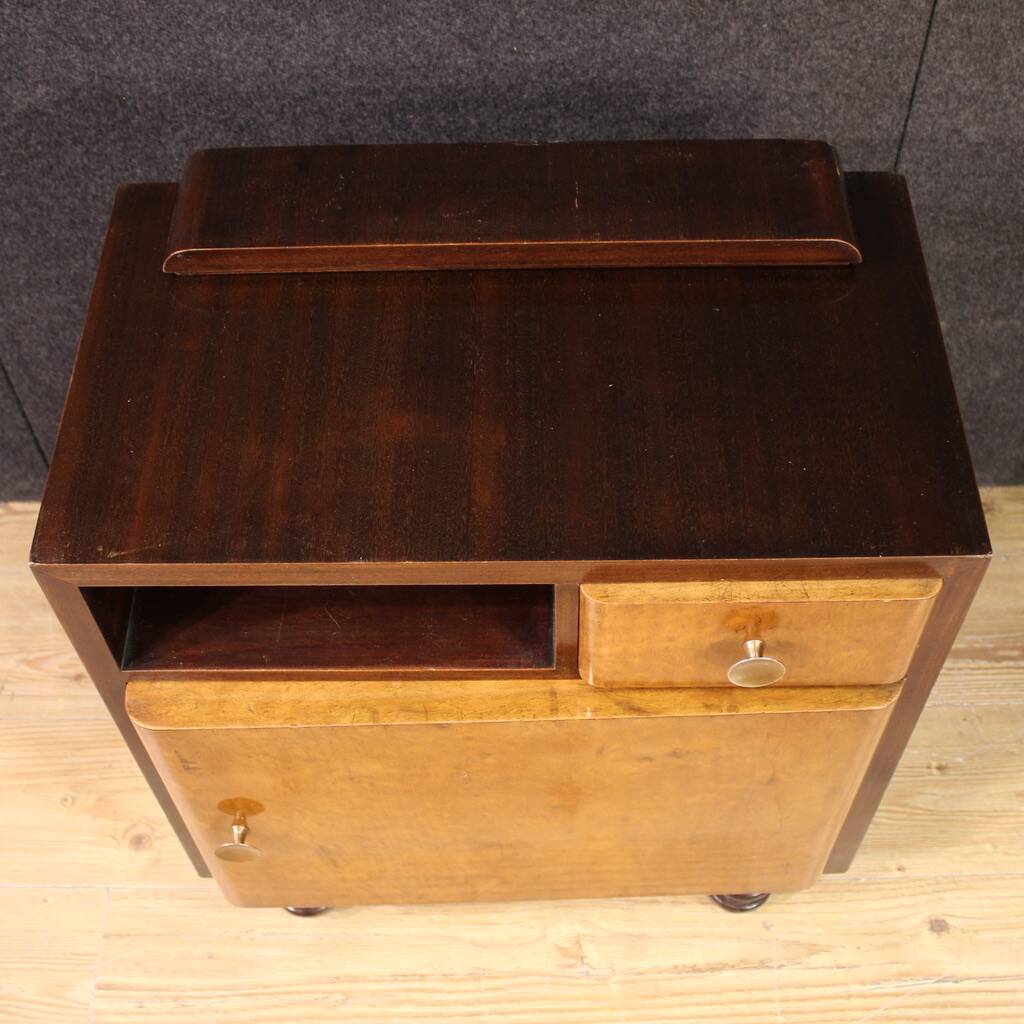 Pair of Italian bedside tables from the 1960s