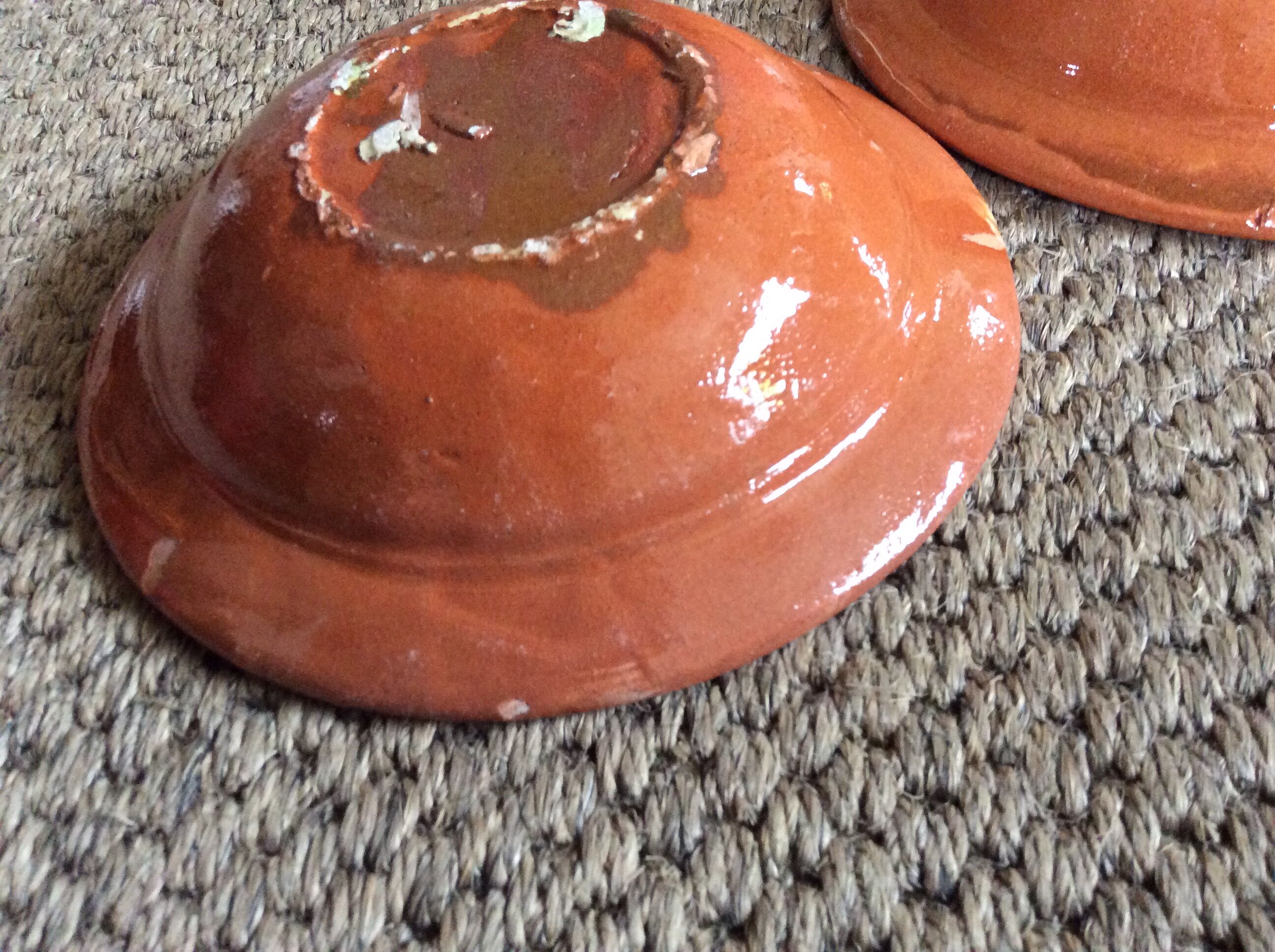 Series of 5 hollow plates