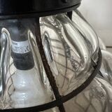 Glass and metal pendant light, Ulysses' garden