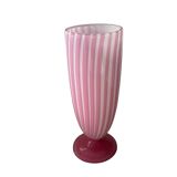 Vintage Murano "stripes" vase