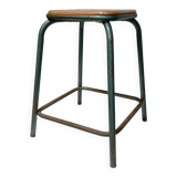 70s industrial stool