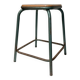 70s industrial stool