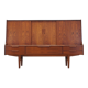 Rosewood highboard, Danish design, 1960s, manufactured by Luno Møbler