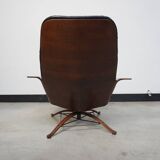 George Mulhauser Mr. Chair with Ottoman for Plycraft, United States, 1960s