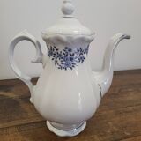 Cafetière Winterling fleurs bleus