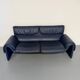 De Sede ds-2011 vintage leather sofa for 2/3 people, 1980s design.