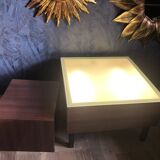Table basse lumineuse