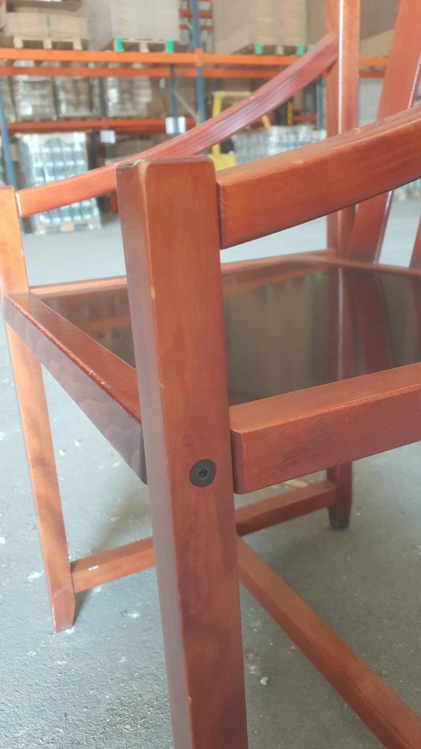 Paire de fauteuils scandinave 1980